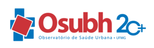 OSUBH (Observatório de Saúde Urbana, UFMG) logo is red and blue.